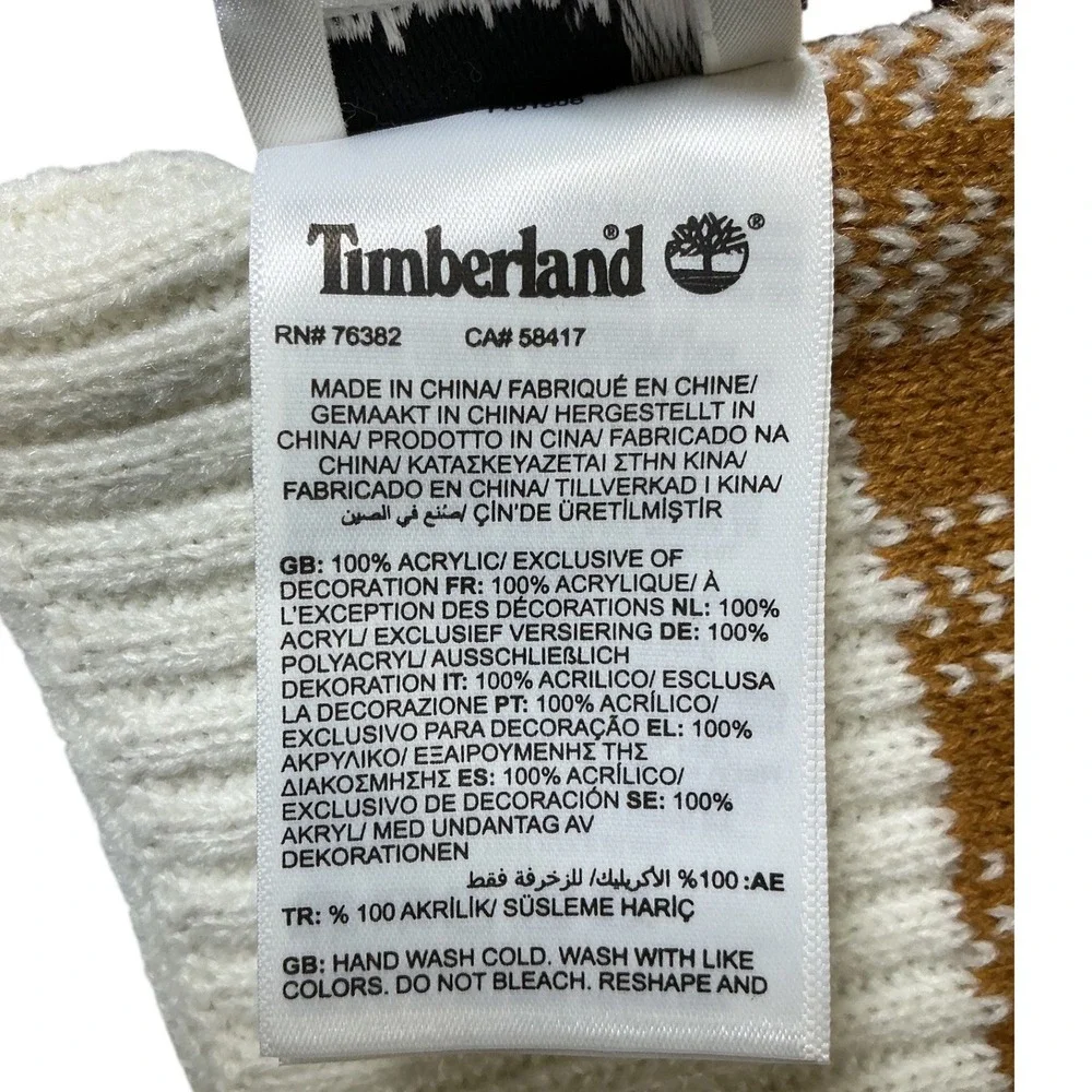 Timberland knit scarf